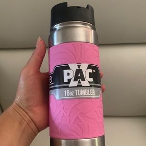 PAC x  Pink Traveler Insulated Stainless Steel Bottle Sz 18oz.